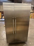 Thermador T30IR905SP / T18IF905SP Freedom 48" Refrigerator Freezer Columns Look Open. Price: $10499.00.