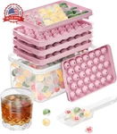 Optish 3 Pack Ice Trays For Freezer, 99 Pcs Cube With Lid And Bin, Roun New. Price: $15.17.
