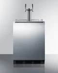 Summit 24" Stainless Steel Built-in Kegerator SBC58BLBIADA New. Price: $1650.00.