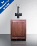 Summit 24" Floating Tap Beer Kegerator, Left Hand Door, SBC58BLIFFLTWADALHD New. Price: $3305.00.