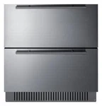 Summit SPR3032DADA 30"W 5.42 Cu. Ft. Refrigerator Drawers - Stainless Steel New. Price: $3683.10.