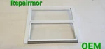 DA97-21895A Genuine Samsung Refrigerator Quick Space Glass Shelf RF23BB8600QL Open. Price: $40.00.