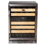 46 Bottle Dual Temperature Zone Built-in Wine Refrigerator New. Price: $920.28.