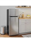 Vissani 7.2 Cu. Ft. Top Freezer Refrige Fingerprint Resistant Stainless Look Used. Price: $275.00.