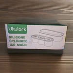 New Ukulork Silicone Cylinder Ice Mold/teal Green/open Box. Price: $5.99.