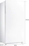 Smad 13.8 Cu Ft Upright Freezer/fridge Convertible Frost Restaurant Garage New. Price: $799.00.
