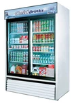 Turbo Air 44CF Merchandiser Cooler 2 Sliding Glass Door White Finish New. Price: $4936.92.