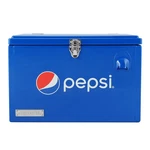 Pepsi 21-QUART Steel Hard-sided Portable Ice Chest Cooler W/ Bottle Opener New. Price: $180.64.