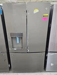 GYE22GMNES 36" Slate Cd 22.1 Cu. Ft. French Door Refrigerator Nob #155539 Open. Price: $1599.00.