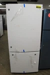 GBE21DGKWW 30" White 21.0 Cu. Ft. Bottom-freezer Refrigerator Nob #136644 Open. Price: $699.00.