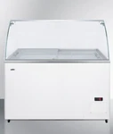 Summit 53" Ice Cream Chest Freezer W/ Glass Guard, NOVA45GDC New. Price: $3730.00.