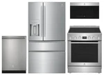 Electrolux 4 Piece Package With French Door Refrigerator & Induction Range New. Price: $9596.00.