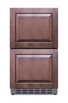 Summit ADRD18 Wide 2-DRAWER All-refrigerator, Ada Compliant New. Price: $2198.12.