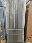 Cafe CIP36NP2VS1 36" Stainless Built-in 4-DOOR Refrigerator Nob #157305 Open. Price: $7000.00.