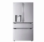 Lg 36" Smart 4-DOOR French Cu. Ft. Refrigerator LF29H8330S Open. Price: $1849.99.