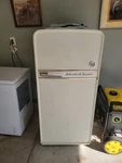 International Harvester CBD105D-R White Satin Freestanding Refrigerator Used. Price: $875.00.