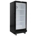 6.0 Cu. Ft. Single Glass Door Upright Display Refrigerator-black Resid-commerc New. Price: $958.90.