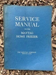Vintage Original Rare Maytag Home Freezer Service Manual Newton Ia Used. Price: $28.99.