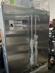 Kitchenaid KBFN502ESS02 42 Inch French Door Refrigerator Stainless Steel Open. Price: $1999.00.