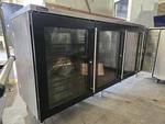 Perlick Brand BBS84 3 Door Bar Back Cooler Used. Price: $5000.00.