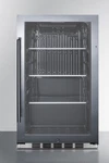Summit Shallow Depth Indoor/outdoor Beverage Cooler, Glass Door, SPR488BOSH34CSS New. Price: $2300.00.