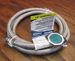 Proflo PFX146205 60" Stainless Steel Braided Ice Maker Supply Line 1/4" Comp New. Price: $19.95.