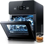 Euhomy Ice Ball Maker Countertop Sphere Machine Clear 144PCS/DAY New. Price: $214.70.