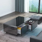 Modern Smart Coffee Table With Built-in Fridge&bluetooth Speaker&power Socket New. Price: $1547.19.