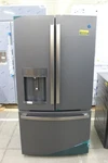GYE22GENDS 36" Black Slate Cd French Door Refrigerator Nob #156640 Open. Price: $1699.00.