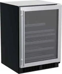 Marvel MLBD224SG01A Inch Built-in Dual Zone Beverage Center Open. Price: $2499.99.