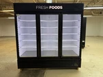True GDM-72-HC Three Door Refrigerator Merchandiser Used. Price: $2250.00.