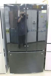 GNE27JGMBB 36" Black 27.0 Cu. Ft. French Door Refrigerator Nob #149581 Open. Price: $1849.00.