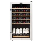 Whynter FWC-341TS Freestanding Stainless Steel Wine Refrigerator New Open Box. Price: $389.99.