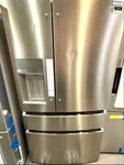 Frigidaire GRMS2773A 36 Inch Wide 26.3 Cu. Ft. 4- Door French Fridge Open. Price: $1999.99.