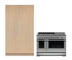 Fisher Paykel RS3084SRHK1& RS1884FLJ1 48" Refrigerator Freezer - Panel Ready New. Price: $20999.00.
