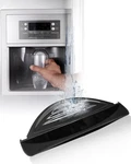 241649003 Frigidaire Compatible Refrigerator Dispenser Tray Black Open. Price: $44.99.