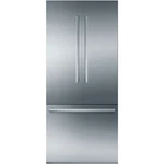 Bosch 36" Built-in French Door Refrigerator With 19.4 Cu Ft Capac. B36BT930NS/04 Open. Price: $8699.00.
