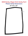 Magic Chef Avanti Danby Refrigerator 22-1/2 X 35 Main Lower Door Seal 2200200085 Open. Price: $39.74.