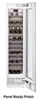 Gaggenau Vario 400 Series 18" Dual Zone Smart Panel Ready Wine Cooler RW414765 Open. Price: $5999.00.