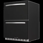 Wildfire Outdoor Living 24" Sleeve For Dual Drawer Black Stainless Steel Fridge New. Price: $132.55.