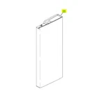 WR78X38527 Door - Left Hand Fpr S; For GWE19JYLFS Refrigerator; New. Price: $662.90.