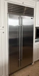 Sub Zero 42" 642/S Stainless Steel Side By Refrigerator Used. Price: $2700.00.