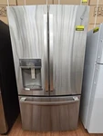Profile PYE22KYNFS 36" Stainless Cd French Door Refrigerator Nob #160583 Open. Price: $1899.00.