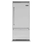 Viking VCBB5363ERSS 20.4 Cu. Ft. Bottom-freezer Built-in Refrigerator Stainless Open. Price: $7499.00.