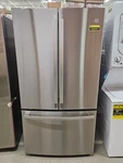 Profile PWE23KYNFS 36" Stainless Cd French Door Refrigerator #160991 Used. Price: $1799.00.