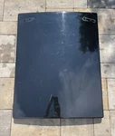 Oem Ge Haier WD34X11598 Dishwasher Outer Black Door Panel & WD13X10023 Handle Used. Price: $45.00.