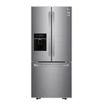 Lg LCFS22EXS 21.8 Cu Ft French 3 Door Fridge New (open Box) Stainless. Price: $1207.49.