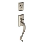 Nostalgic Warehouse 733242 New York Exterior Handleset With S-grip Satin Nick.... Price: $87.99.