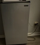 Magic Chef Silver Mini Fridge Freestanding Single Door Compact Refrigerator Used. Price: $56.70.