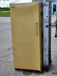 Vintage Apartment Sized Mcm Harvest Gold Whirlpool Refrigerator 12CF EEL-131CT Used. Price: $1200.00.